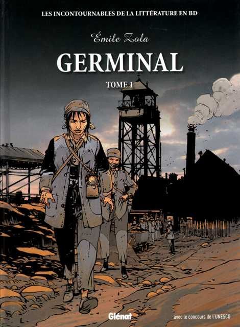 couverture bande dessinée Germinal tome 1 version 2010