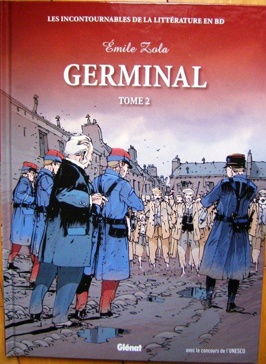 couverture bande dessinée Germinal tome 2 version 2010