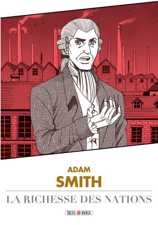 couverture bande dessinée "La Richesse des Nations" Adam Smith