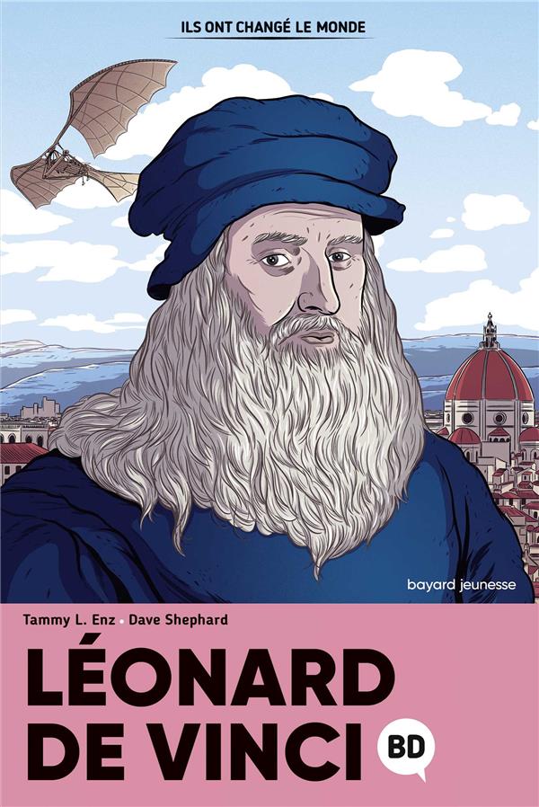 couverture Léonard de Vinci en BD