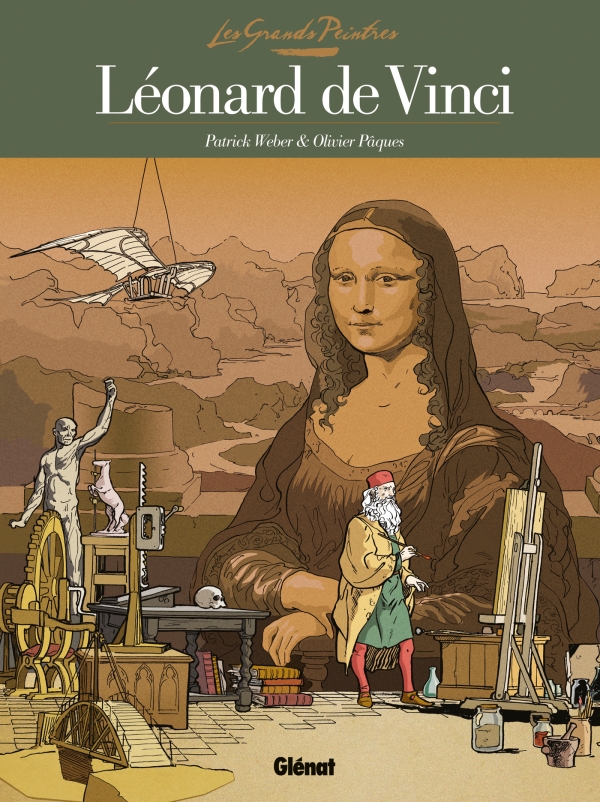 couverture Les Grands Peintres - Léonard de Vinci