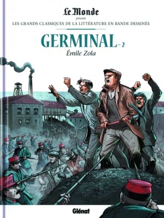 couverture bande dessinée Germinal tome 2 version 2017