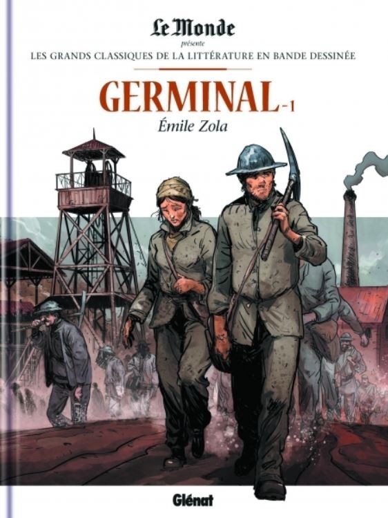 couverture bande dessinée Germinal tome 1 version 2017
