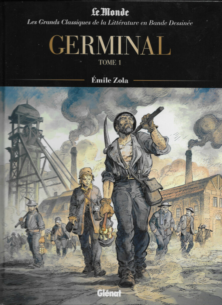 couverture bande dessinée Germinal tome 1