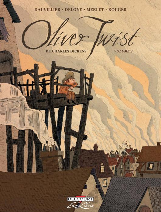 couverture bande dessinée Oliver Twist tome 1 