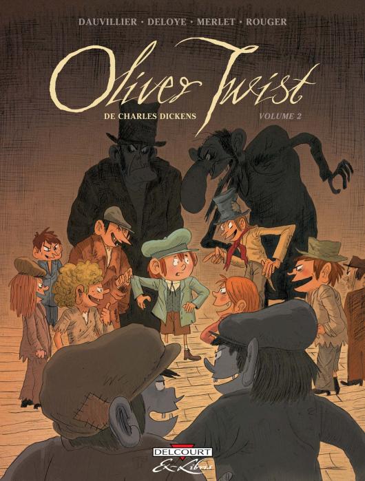 couverture bande dessinée Oliver Twist tome 2 